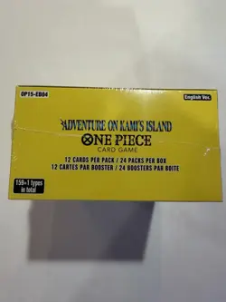 One Piece OP15/EB04 Adventure on KAMI’S Island Booster Box ENGLISH Sealed - Image 3