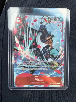 Vista One Piece OP16-011 Treasure Rare Alt Art English - Image 1