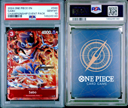 2024 One Piece Championship 2024 Event Pack Sabo PSA 10 #044 - Image 3