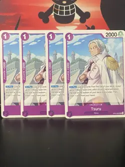 Tsuru OP16-067 4x Playset English One Piece TCG CCG Mint - Image 1