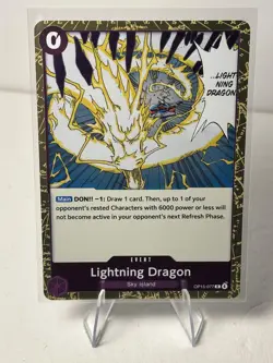 One Piece Lightning Dragon Adventure on Kami's Island #OP15-077 - Image 1