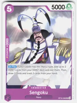 Sengoku (066) OP16-066 Uncommon The Time of Battle One Piece NM/M - Image 1