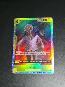 Sanji (104) OP04-104 Super Rare Kingdoms of Intrigue One Piece Near Mint - Image 1