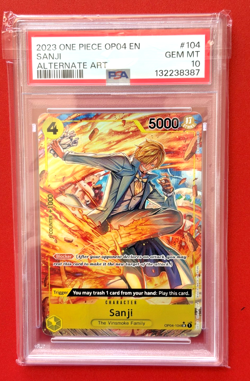 Sanji (104) (Alternate Art) OP04-104 Kingdoms of Intrigue Foil - Image 2