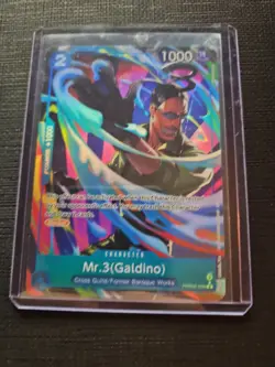 MR. 3 GALDINO - One Piece PRB02-009 - AA Alt Art Rare R - Premium Booster Vol. 2 - Image 1