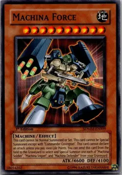 Machina Force SDMM-EN009 Common Machina Mayhem Structure Deck Yu-Gi-Oh! Card - Image 1