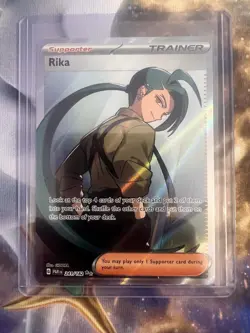 Pokemon TCG Rika Paradox Rift Holo Card 241/182 - Image 1