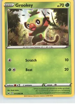 Grookey 011/202 Holo Promo Miscellaneous Cards & Products Pokemon Holo Near Mint - Image 1