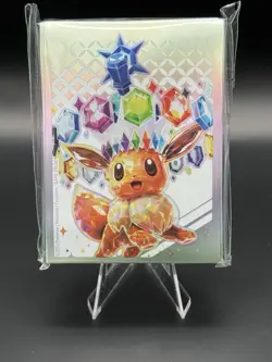 Pokemon TCG Eevee Sealed Card Sleeves x65 from Prismatic Evolutions ETB - Image 1