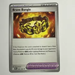 Brave Bangle 080/086 Regular Card White Flare WHT Pokemon TCG NM - Image 1