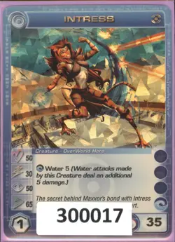 (300017) INTRESS 50/30/50/65/35 SUPER RARE Premium Pack Foil Chaotic Card - Image 1