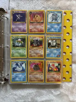 Vintage Pokemon Card Binder Collection 🔥 Rares,Holos And More! 300+ Cards - Image 2