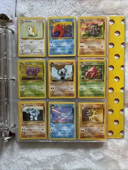 Vintage Pokemon Card Binder Collection 🔥 Rares,Holos And More! 300+ Cards - Image 4