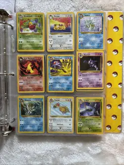 Vintage Pokemon Card Binder Collection 🔥 Rares,Holos And More! 300+ Cards - Image 5