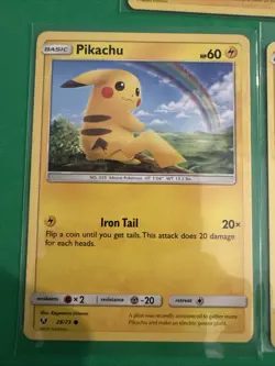 ⚡ Pokemon Pikachu Card Lot – 5 Different Pikachu Cards ⚡ - Image 4