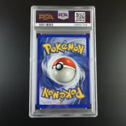 PSA 8 Hitmonchan 7/102 Pokemon Base Set 1999 Holo Rare Graded Card - Image 4