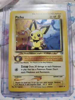 Pichu Holo Neo Genesis Card 12/111 Near Mint - Image 1