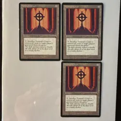 🌴 X3! TORMOD’S CRYPT✨ 1994 - The Dark - RARE HIGH GRADE Rush Art - Image 1