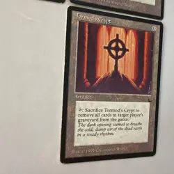 🌴 X3! TORMOD’S CRYPT✨ 1994 - The Dark - RARE HIGH GRADE Rush Art - Image 3