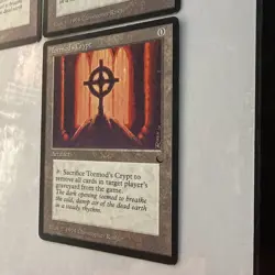 🌴 X3! TORMOD’S CRYPT✨ 1994 - The Dark - RARE HIGH GRADE Rush Art - Image 4