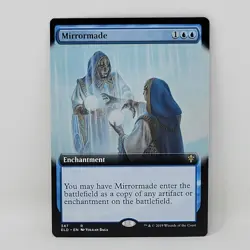 Mirrormade (Extended Art) #347 (NM) Throne of Eldraine ELD Magic MTG - Image 1