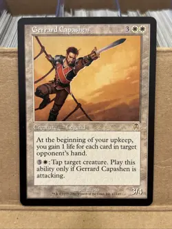 3x Gerrard Capashen Apocalypse MTG LP Magic - Image 2