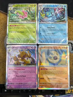 Pokemon SEALED Set of 4 Mega Evolution Prerelease Promos - MEP 001 002 003 004 - Image 1