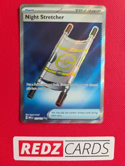 Night Stretcher 173/132 MEG Double Rare Pokemon Card TCG NM - Image 1