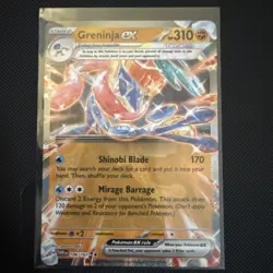 Greninja ex 106/167 Double Rare Twilight Masquerade Pokemon Near Mint - Image 1