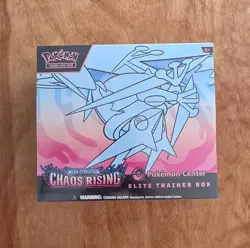 NEW Chaos Rising Pokemon Center Elite Trainer Box BRAND NEW SEALED - Image 1