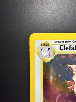 Pokemon Jungle Clefable Holo 1/64 1999 WOTC NM/M Clean Holographic Vintage Rare - Image 2