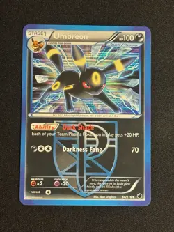 Umbreon 64/116 Plasma Freeze Holo Rare Pokemon - Image 1