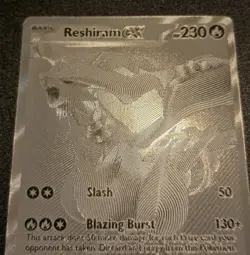 Pokemon Reshiram EX 173 Full Art White Flare - Near Mint - Image 4