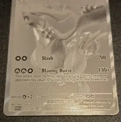 Pokemon Reshiram EX 173 Full Art White Flare - Near Mint - Image 5