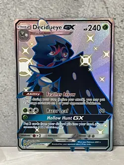 Pokemon Hidden Fates Shiny Vault Decidueye GX SV47/SV94 (Mint) invC - Image 1