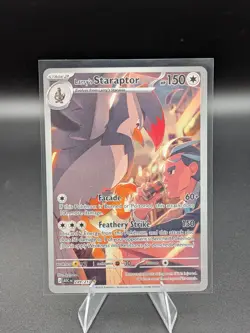 Pokemon TCG Larry's Staraptor 249/217 Ascended Heroes Illustration Rare 2026 NM - Image 1