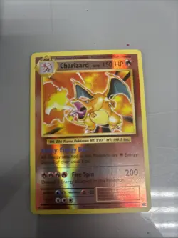Pokemon TCG Charizard Evolutions 11/108 Reverse Holo Holo Rare - Image 1