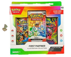 Pokemon First Partner Illustration Collection Series 1 English Sealed - Image 1