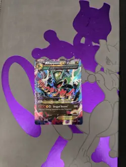 Pokemon TCG M Rayquaza EX 61/108 Roaring Skies Full Art Holo Ultra Rare - Image 2