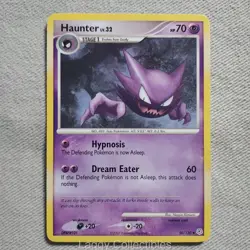 Pokemon Diamond & Pearl 50/130 Haunter - Uncommon - Moderately Played - Image 1