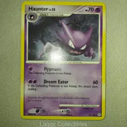 Pokemon Diamond & Pearl 50/130 Haunter - Uncommon - Moderately Played - Image 3