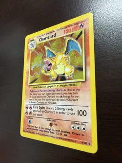Pokemon TCG - Charizard - 4/102 - Holo - Rare - Base Set Unlimited [Light Play] - Image 3