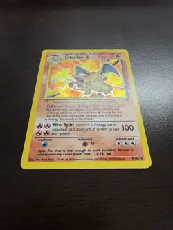 Pokemon TCG - Charizard - 4/102 - Holo - Rare - Base Set Unlimited [Light Play] - Image 4