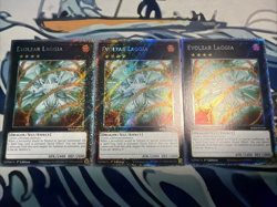 Yugioh Evolzar Laggia Platinum Secret Rare RA04-EN160 x3 - Image 1
