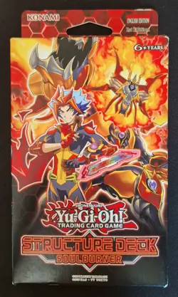 2019 YUGIOH 1ST ED SOULBURNER STRUCTURE DECK FACTORY SEALED NEW - Ash Blossom - Image 1