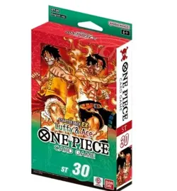 ONE PIECE ENGLISH TCG: (ST-30) Starter Deck EX: Luffy & Ace - Brick - Image 1