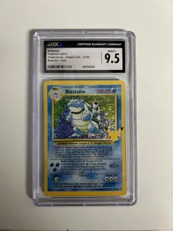 Charizard, Blastoise, Venasaur Base Set Holo Rare Pokemon Card CGC 9.5 - Image 2