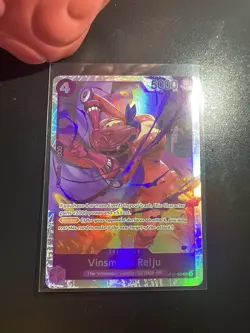 One Piece OP12-063 Vinsmoke Reiju Super Rare English Edition - Image 1