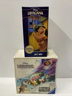 Disney Lorcana Archazia's Island Illumineer's Trove &Gift Box 5 Boosters 2 Sets - Image 2