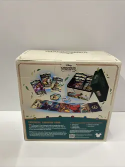 Disney Lorcana Archazia's Island Illumineer's Trove &Gift Box 5 Boosters 2 Sets - Image 5